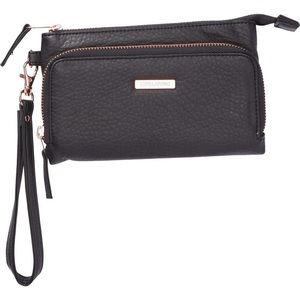 Billabong Women Vera Wallet Off Black Wristlet zip